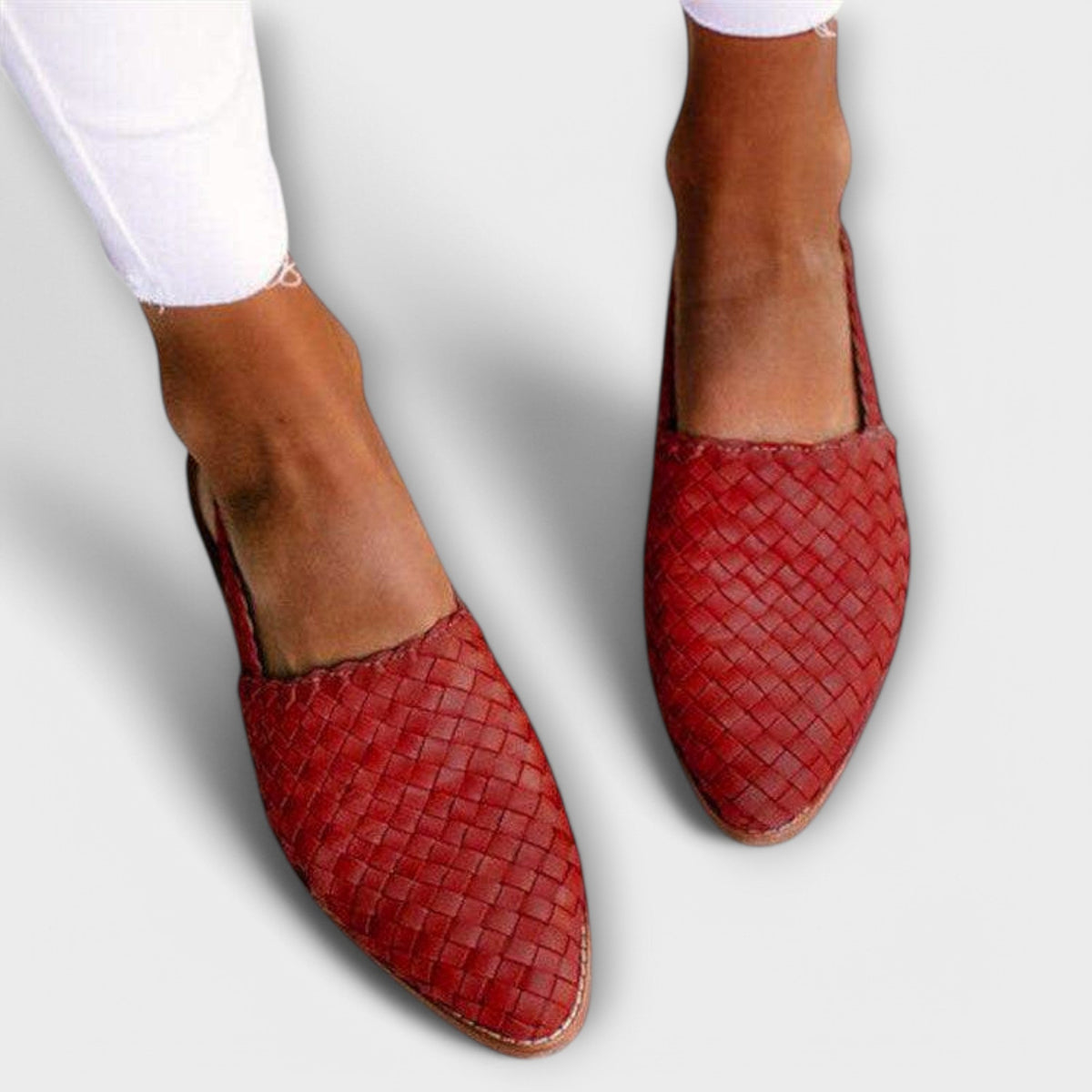 Lisa | Mokassins Rood