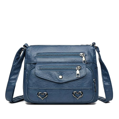 Casual Schoudertas Blauw
