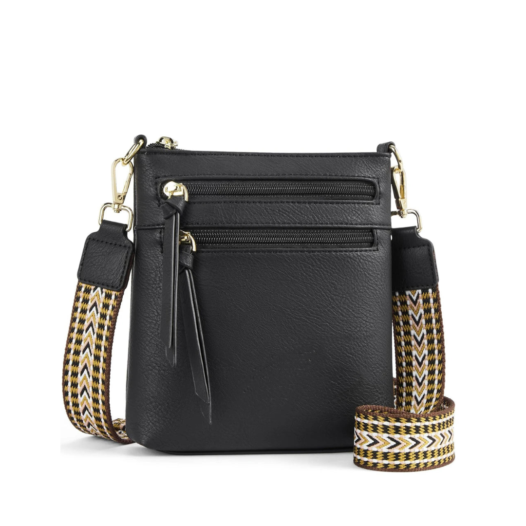 Stijlvolle Crossbody Zwart