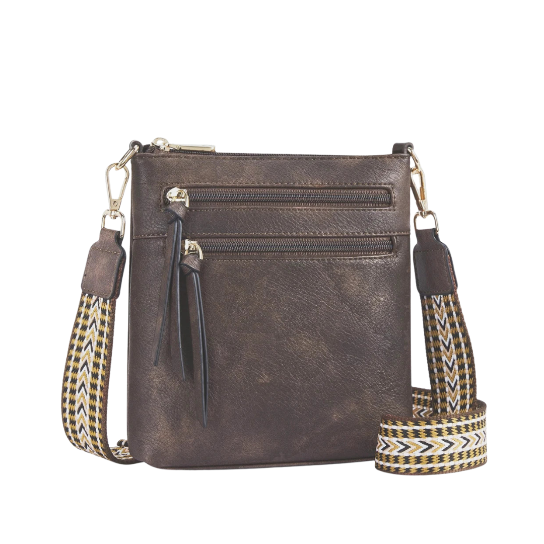 Stijlvolle Crossbody Koffie