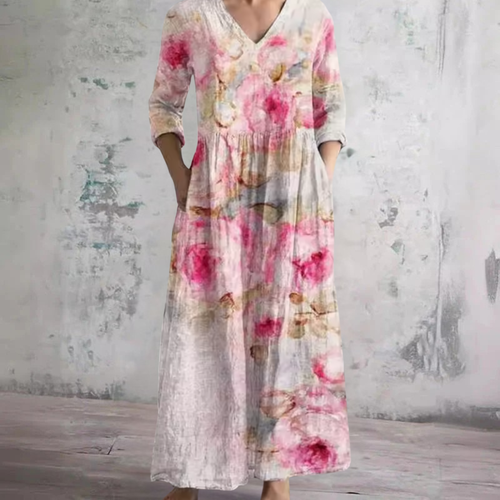 Barbara™ | Bloemige Zomerjurk