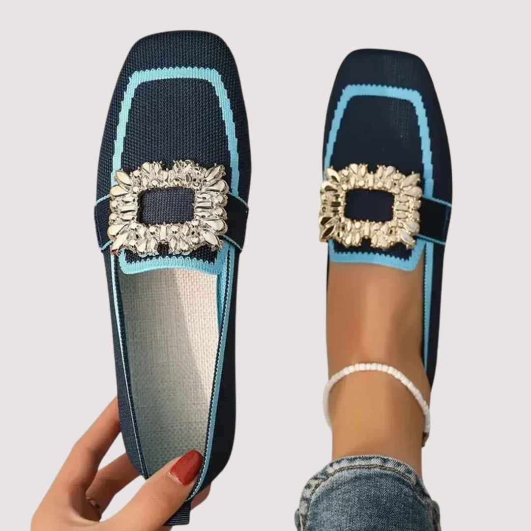 Maylora | Orthopedische Slippers Blauw