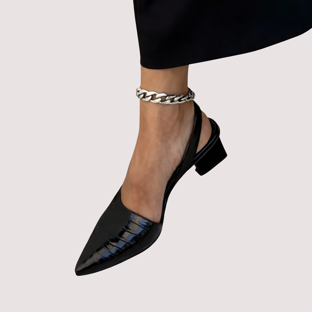 Edina | Comfortabele orthopedische pumps Zwart (bijna uitverkocht)