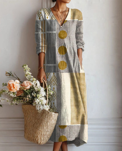 Emily™ | Dagelijkse Comfortjurk Multicolor