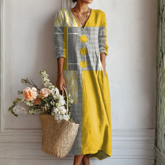 Emma™ | Dagelijkse Comfortjurk Multicolor