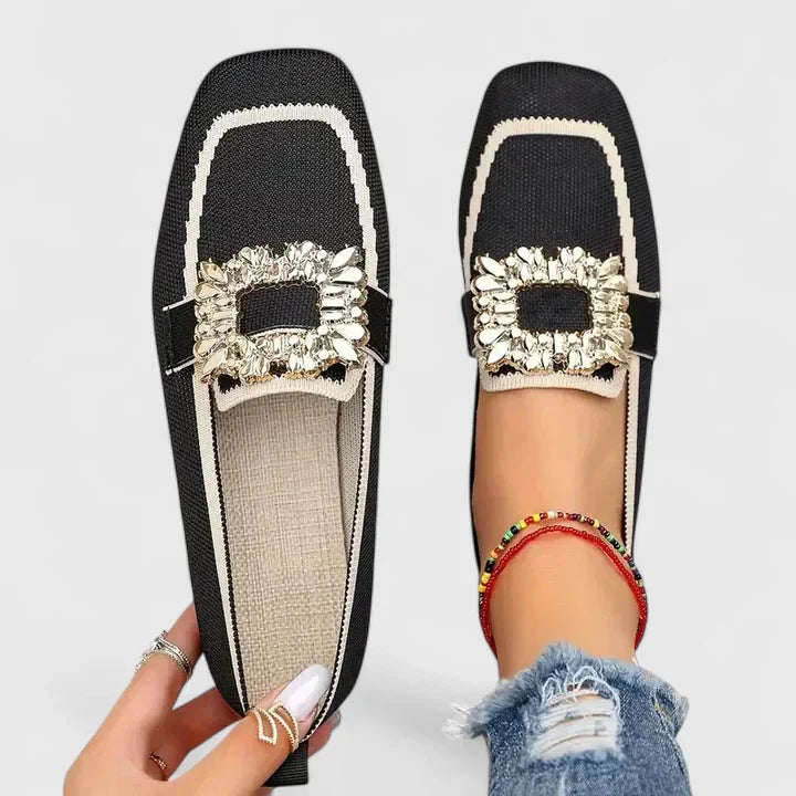 Maylora | Orthopedische Slippers Zwart