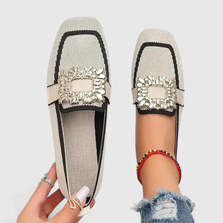 Maylora | Orthopedische Slippers Beige